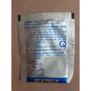 Phân bón lá ATONIK 1.SL gói 10ml