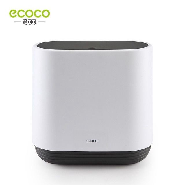 thùng đựng rác thông minh ecoco, thùng rác kháng khuẩn 10l e1906