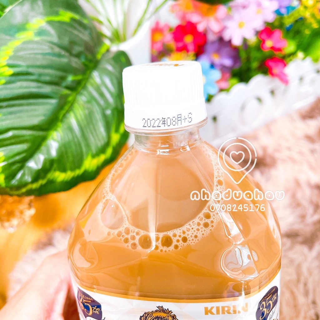 Một chai trà sữa pha sẵn Kirin Nhật Bản chai lớn 1500ml