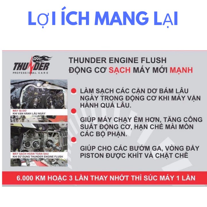 Dung Dịch Súc Rửa Động Cơ Xe Máy Tăng Tuổi Thọ Cho Xe