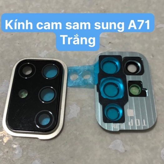 Bộ kính camera samsung A71 (gồm kính và vành cam)