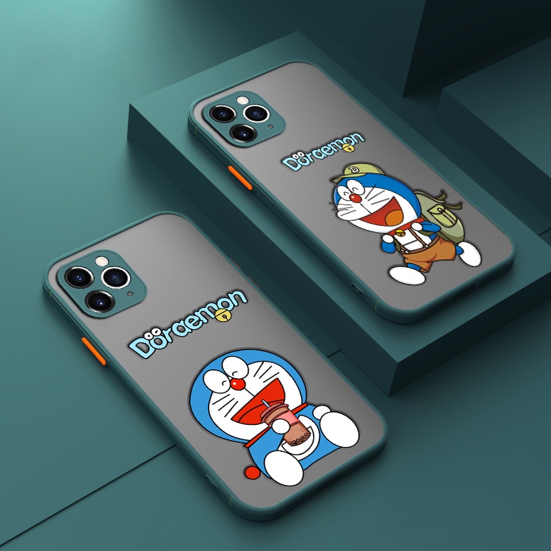 Ốp lưng Ốp Điện Thoại Silicon Mềm In Hình Doraemon Cho Realme C15 C25 C12 C11 C3 C2 X7 3 Pro Xt X2 Narzo 30a 20 Oppo Xal3
