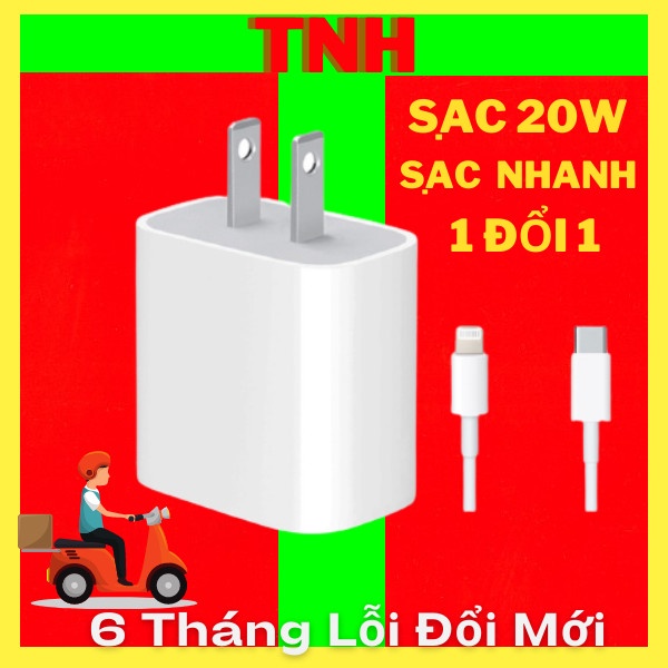 Bộ Sạc Nhanh Iphone 20w Dành Cho - iphone 11promax / 11pro/ 11 /Xsm/Xs/X/ 8plus/7plus / 8/7