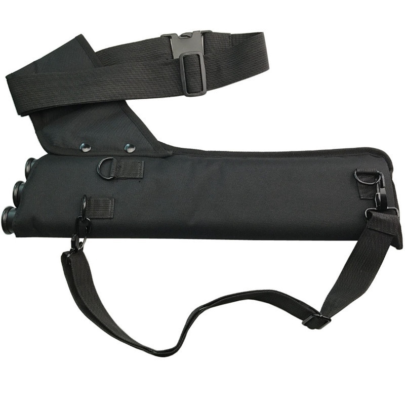 Túi Đeo Hông Đựng Mũi Tên 3 Ống Màu Đen