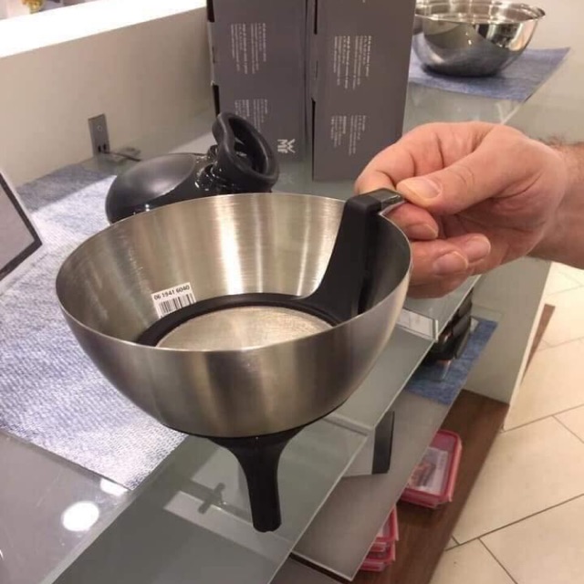 Set 3 phễu rây lọc đa năng 3in1 WMF - Germany - xách tay chính hãng từ đức đủ bill mua hàng tại Đức