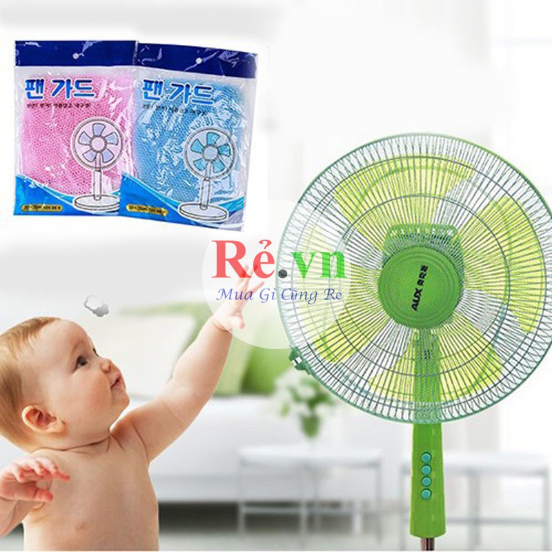 Lưới bọc quạt an toàn cho bé