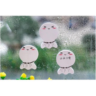 Giấy note dán hình búp bê cầu mưa kute