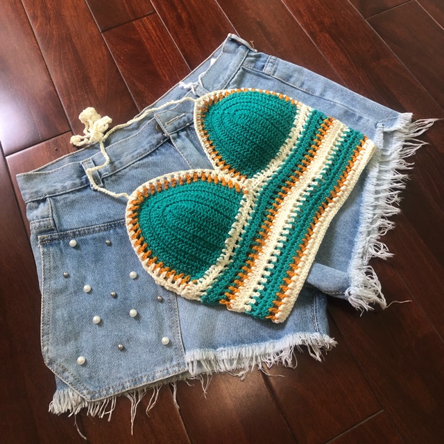 Bikini áo Tắm len