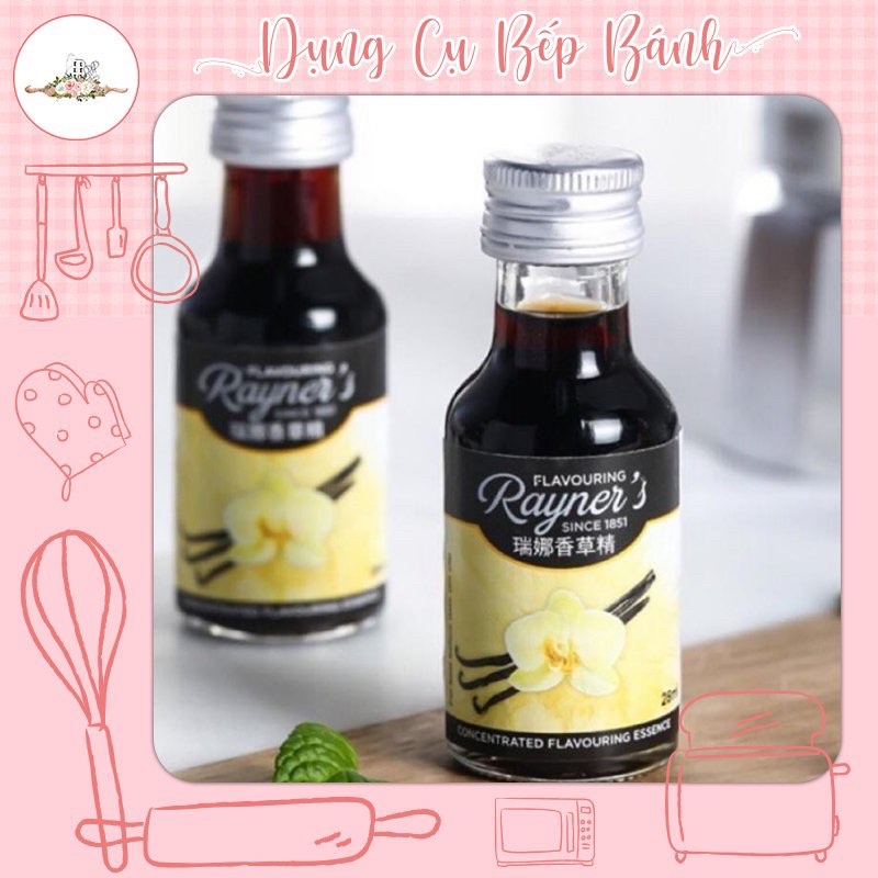 Vanilla Rayner 28ml Nguyên Liệu Làm Bánh