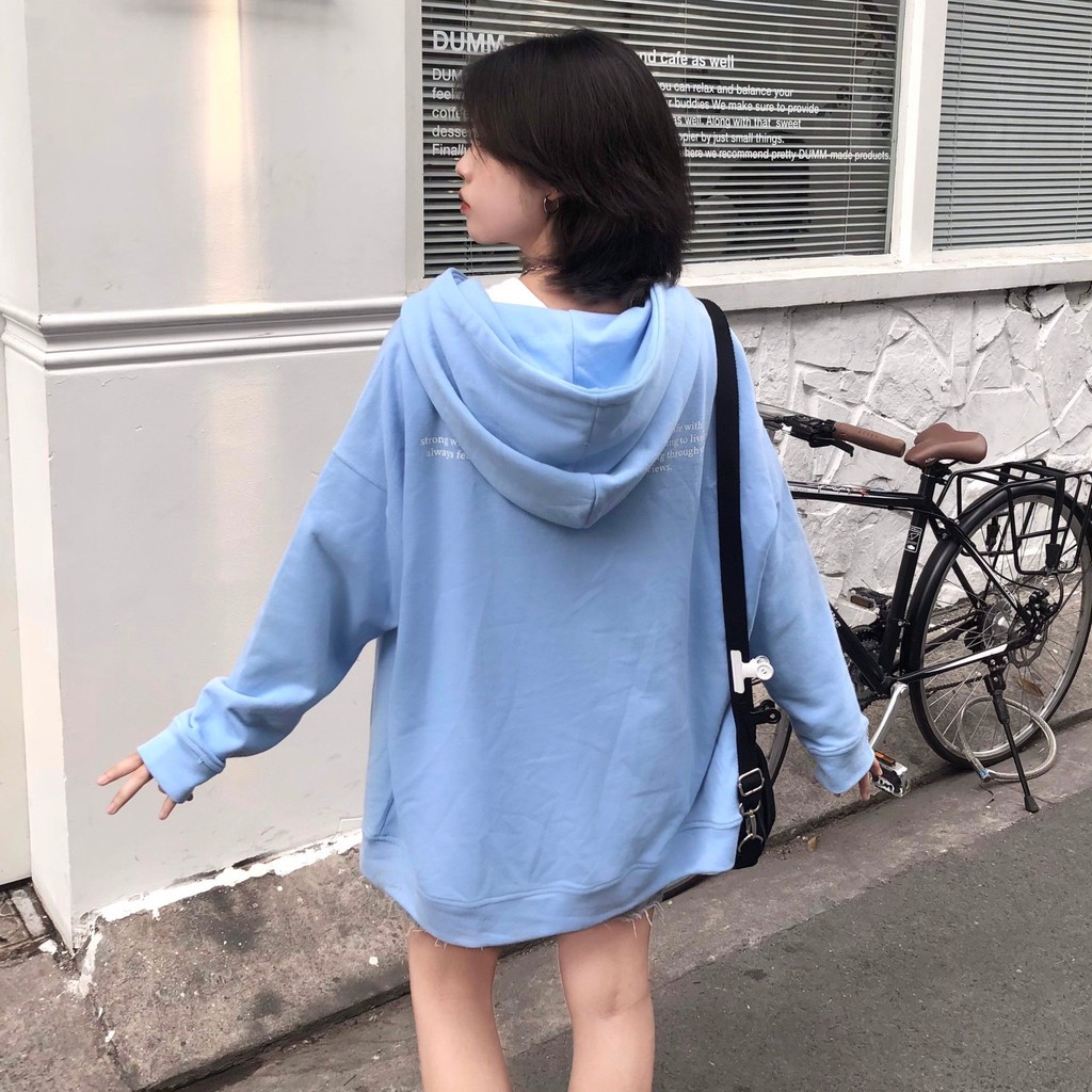 HOODIE FULLZIP "STORY VER2" BABY BLUE | BigBuy360 - bigbuy360.vn
