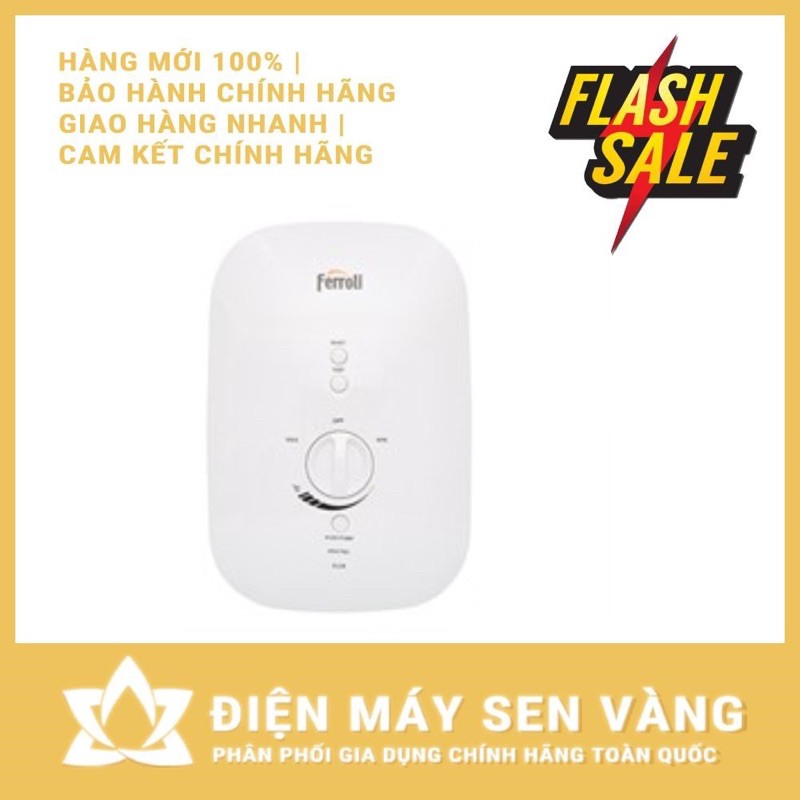 Máy nước nóng trực tiếp Ferroli Divo SSP 4.5S có bơm SSN ko bơm