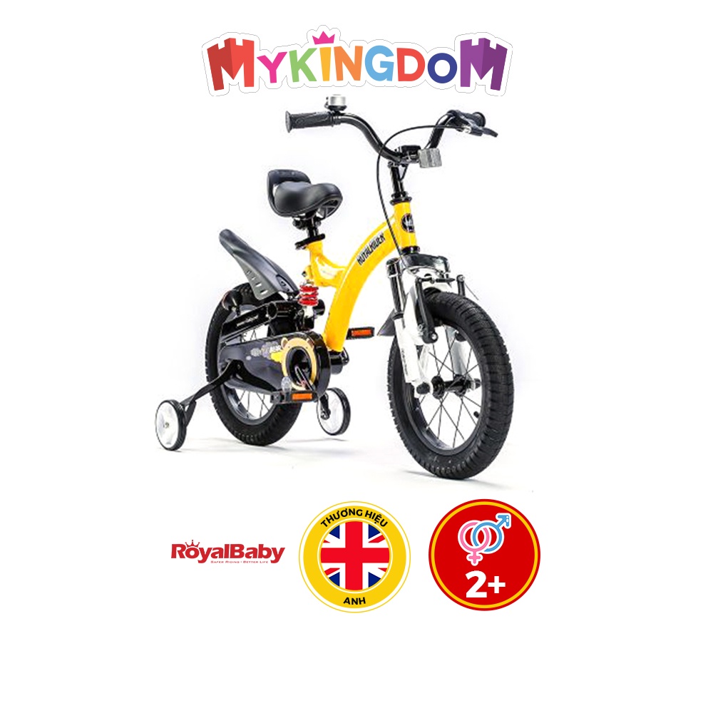 [NHẬP MÃ MYKINGBI TRỢ SHIP 150K] Xe đạp trẻ em Flying Bear màu vàng Size 16 inch RB16B-9/YELLOW Cho Bé Từ 4 Đến 7 Tuổi