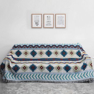 Thảm Vintage Nhập Khẩu Họa Tiết Bohemian, Thảm Trải Sofa, Thảm Trải Sàn, Thảm Treo Tường