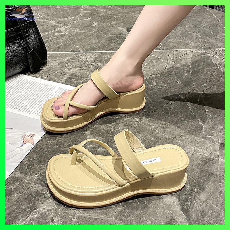Dép Sandal Đế Xuồng Dày Phong Cách Mùa Hè Mới