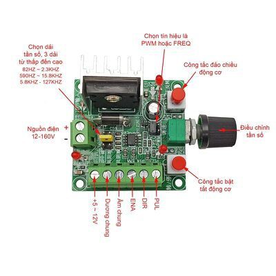 Mạch tạo xung điều khiển driver động cơ bước 2SC5200