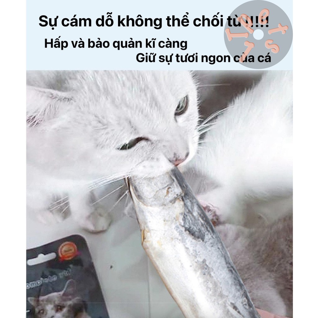 Cá thu biển hấp nguyên con ăn liền cho mèo - Taste The Sea (50gr)