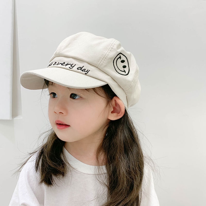 Nón beret họa sĩ Anh Quốc thời trang xuân thu cho bé