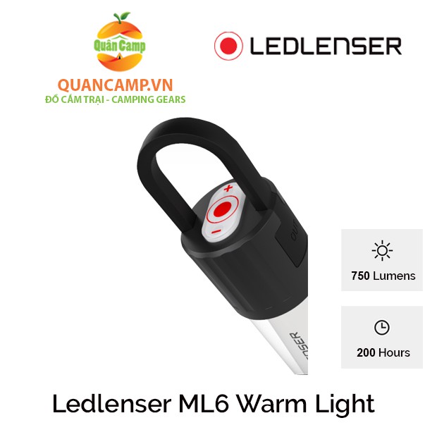 Đèn pin cắm trại Ledlenser Ml6 Warm Light