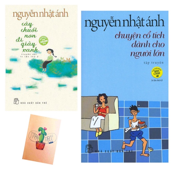 Sách Combo 2 cuốn: Cây Chuối Non Đi Giày Xanh (tái bản ) và Chuyện Cổ Tích Dành Cho Người Lớn ( tái bản ) tr