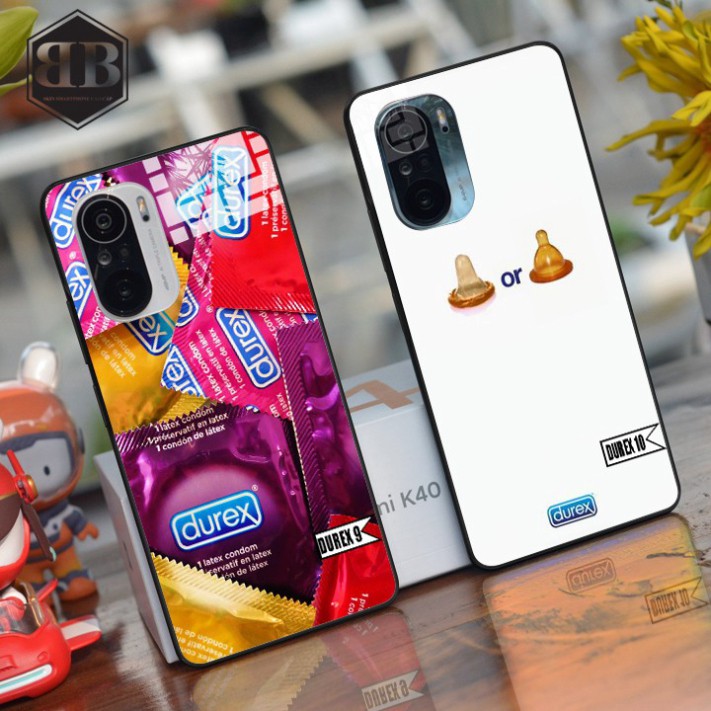 Ốp lưng kính cường lực Xiaomi Redmi K40 ( Poco F3 ) / Redmi K40 Pro durex