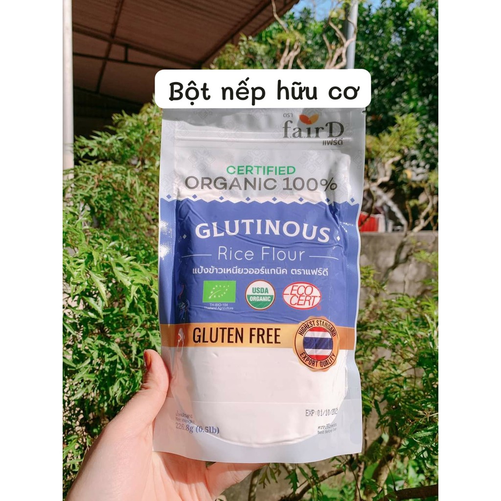 Tách lẻ 100g các loại bột hữu cơ cho bé.(bột mì, bột gạo, bột nếp,bột bắp, bột năg) Gelatine,Pudding,Men nở,Bột nở,khuôn