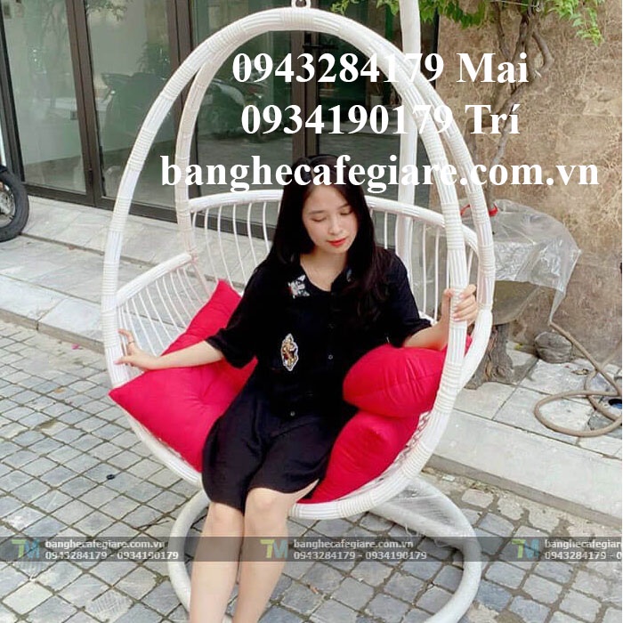 Ghế xích đu thư giãn ban công sân vườn đẹp mẫu mới năm 2022