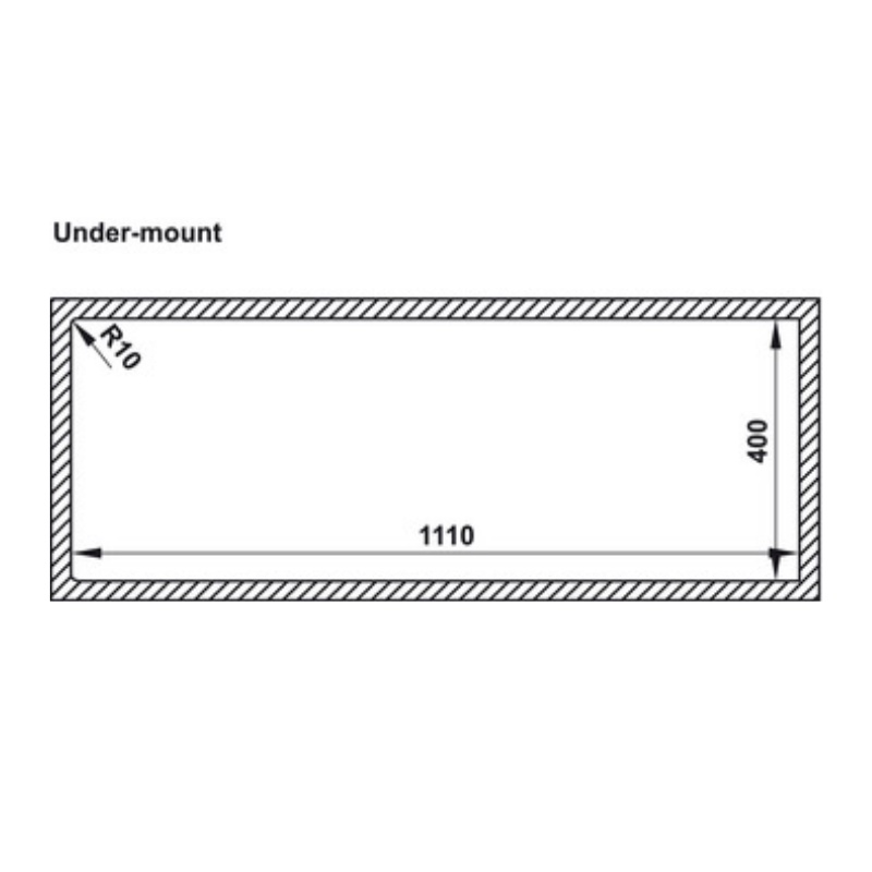 Chậu Rửa Chén 2 Ngăn Inox Hafele HS21-SSD2S90L 567.94.050 - Ngang 115 cm - Bảo Hành 5 Năm