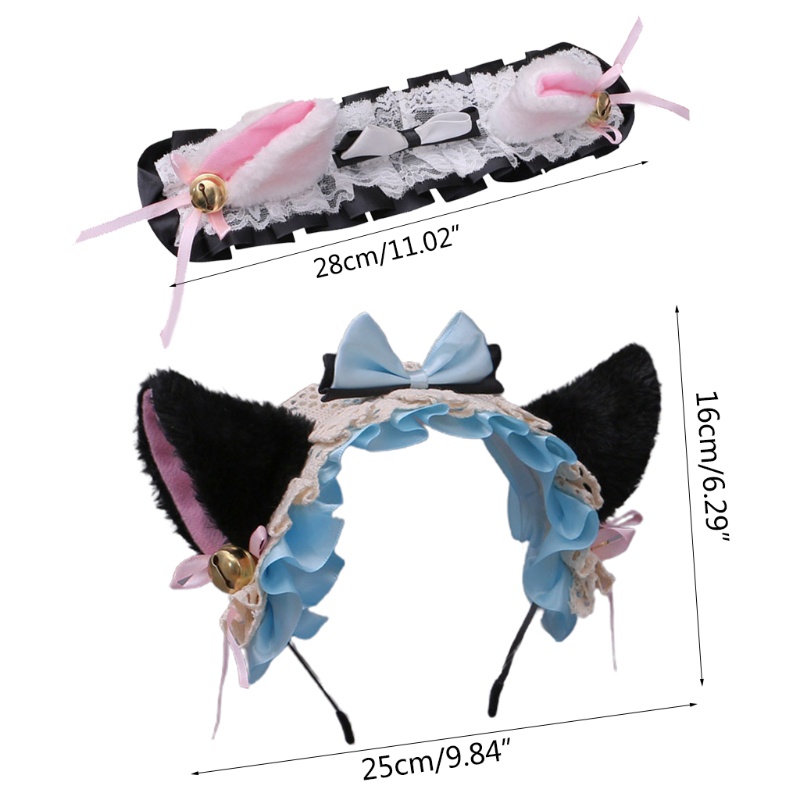 Han Msquerde Hl Halloween Vòng Nơ Ruy Băng Hóa Trang Kiy Ers Bndn Loli