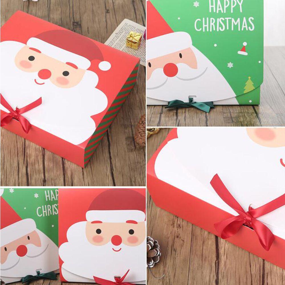 LAKAMIER Set 10 Hộp Đựng Kẹo Chúc Mừng Năm Mới / Giáng Sinh