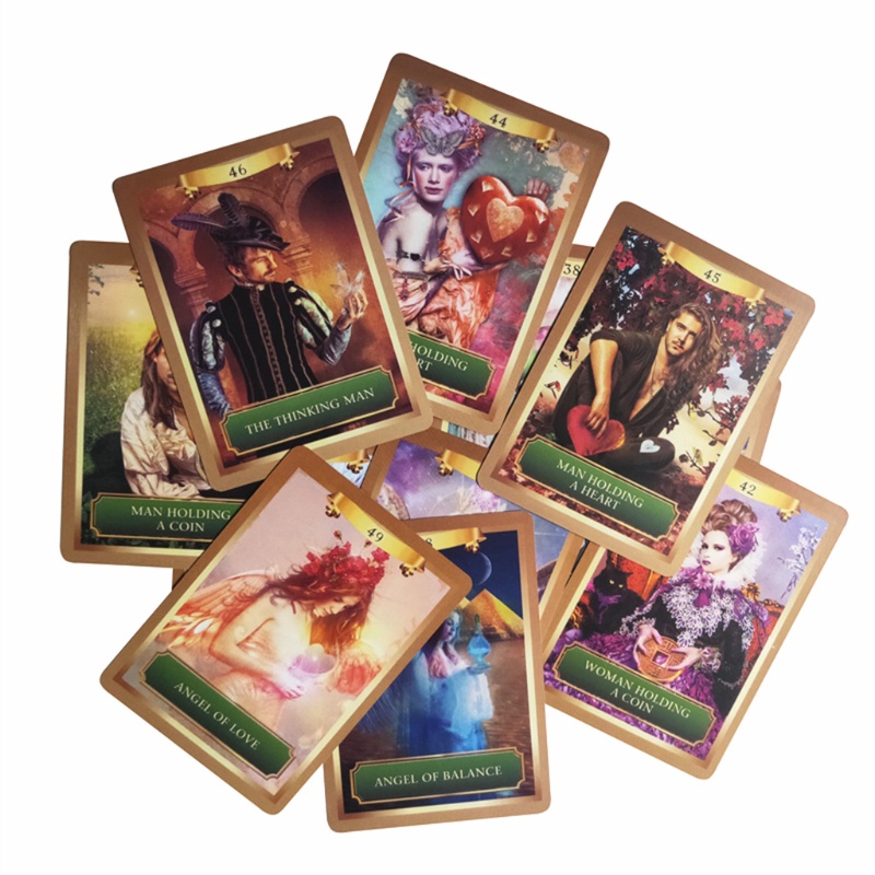 Bộ bài tarot Energy Oracle 53 lá tiếng anh chất lượng cao