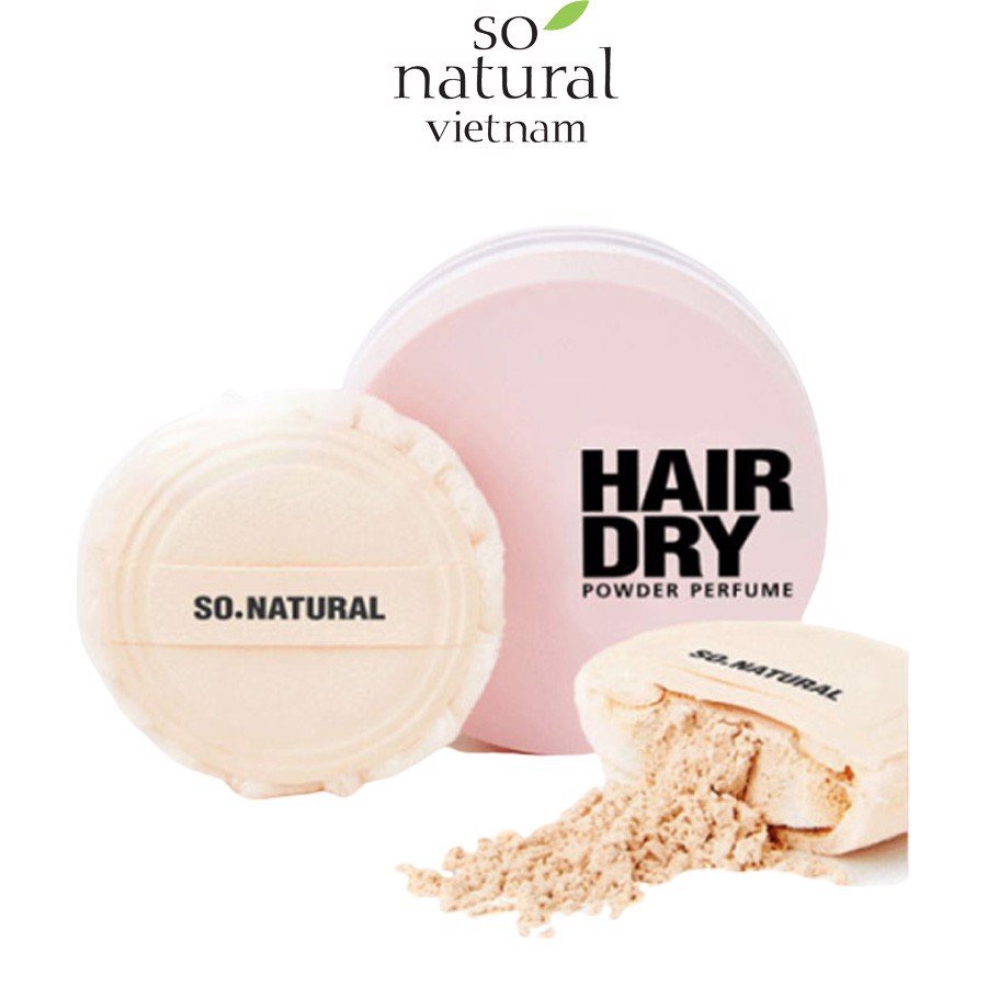 Phấn phủ gội khô Hair Dry SO'NATURAL