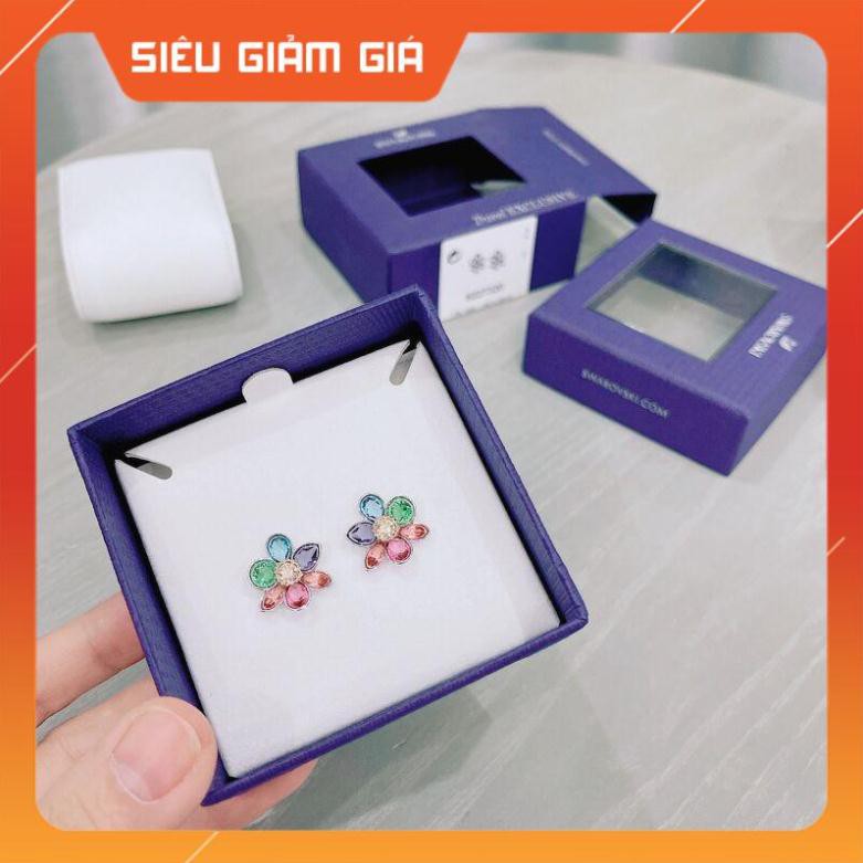 [New 2021] Bông tai Swarovski đá nhiều màu 5227320 ⚜️Hàng Authentic⚜️