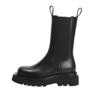 HÀNG XỊN - BOOTS DA PU ĐẾ CAO 4CM HACK DÁNG
