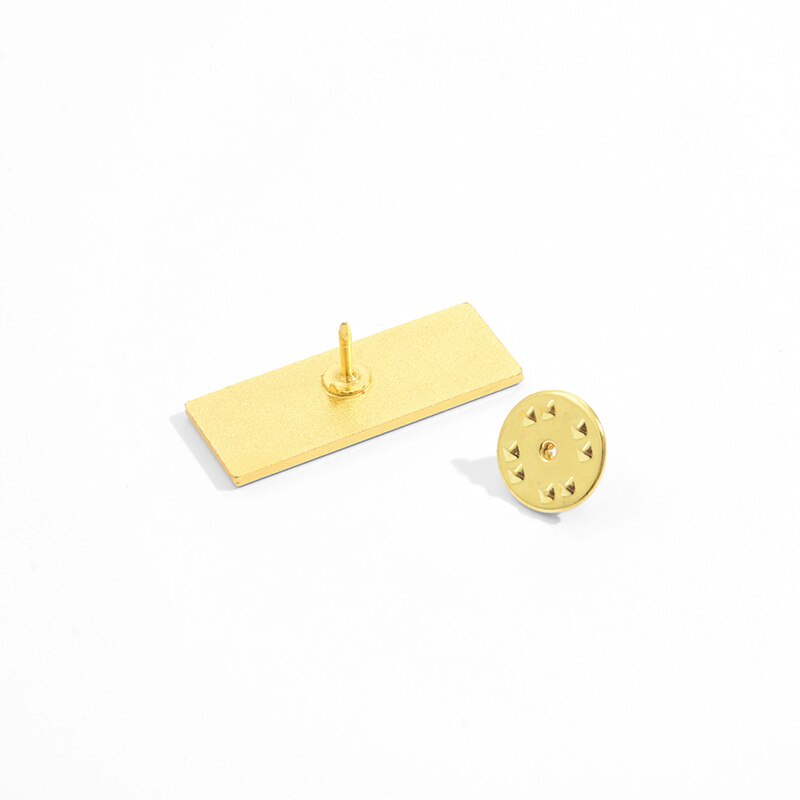 Ghim Cài Áo Hình Chữ Cái Tráng Men Đơn Giản Sáng Tạo