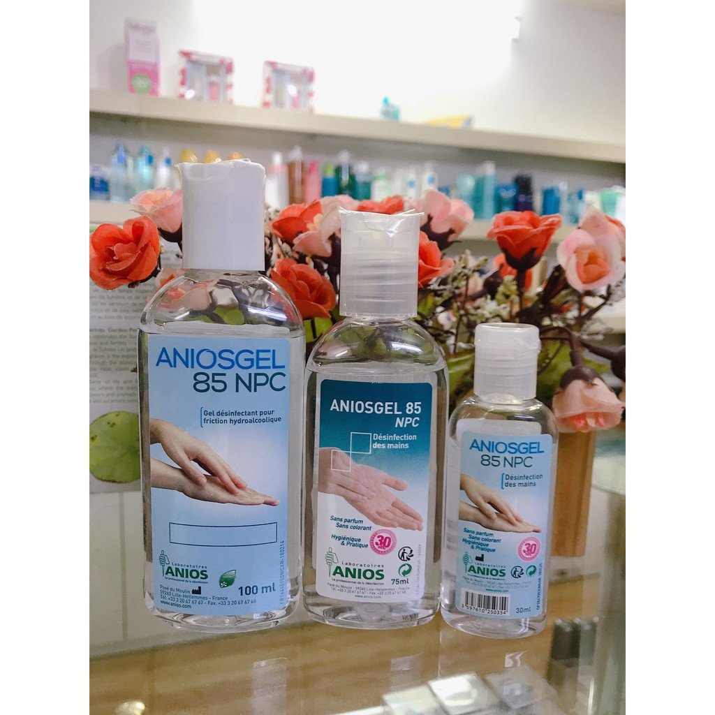 DUNG DỊCH RỬA TAY KHÁNG KHUẨN ANIOS GEL 85NPC