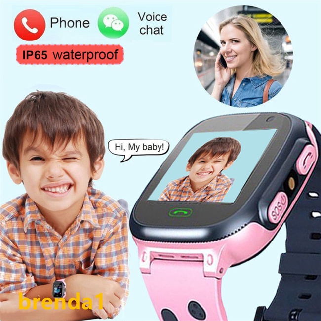 Đồng Hồ Thông Minh S1 Có Màn Hình Cảm Ứng Chống Thấm Nước Kèm Thẻ Sim Cho Bé