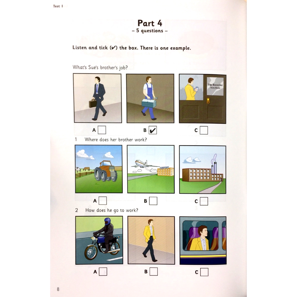 Sách - Cambridge Young Learner English Tests  Flyers 1 SB FAHASA Reprint Edition