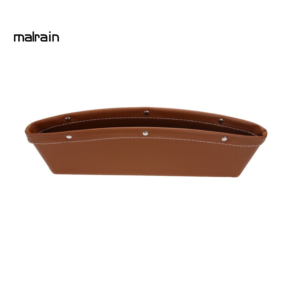 Túi Da Đựng Đồ Gắn Khe Ghế Xe Hơi