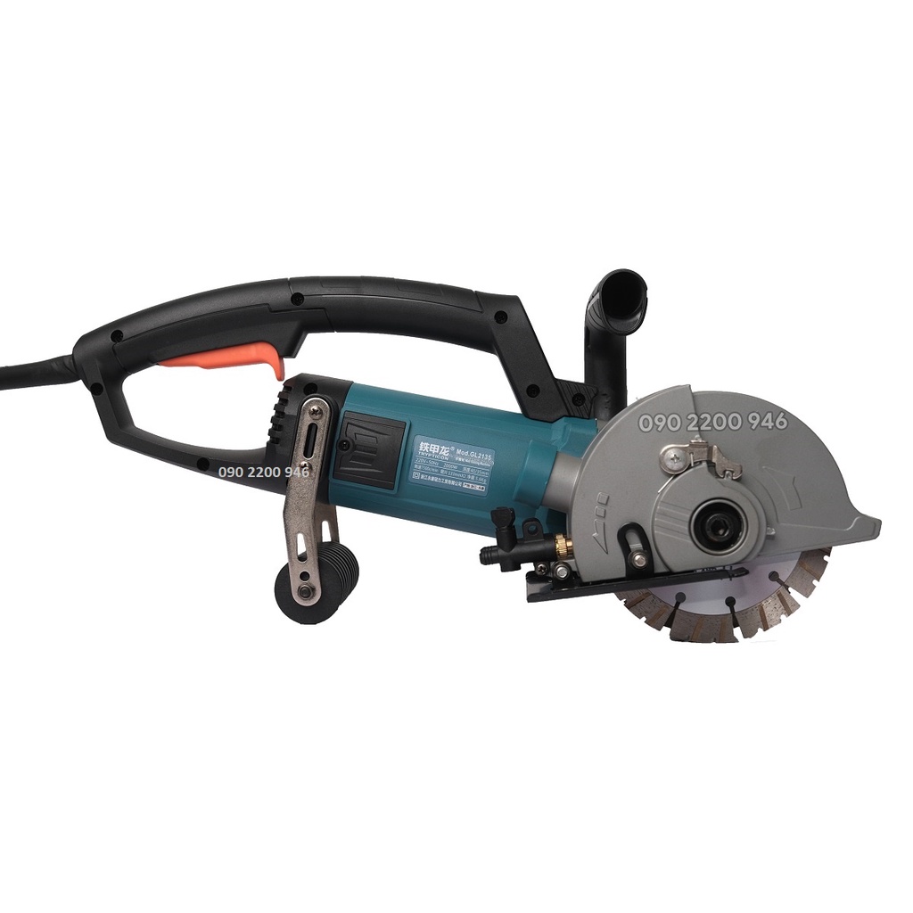 Máy cắt rãnh 2 lưỡi Gl2135 | Máy cắt rãnh tường điện nước ,điện lạnh , công xuất 2000w dây đồng , nội địa trung