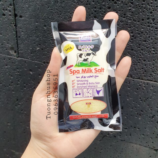 FREESHIP 50K - Muối tẩy tế bào chết Yoko Spa Milk Salt 50g | BigBuy360 - bigbuy360.vn
