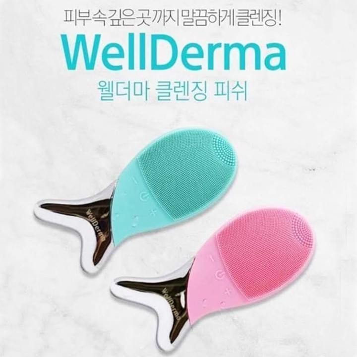 Xả hàng - Máy rửa mặt và massage WellDerma Cleansing Fish