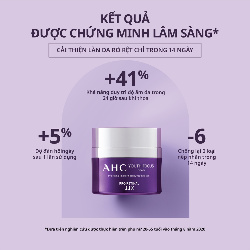 Kem Dưỡng Chống Lão Hóa AHC Youth Focus Cream 50ml