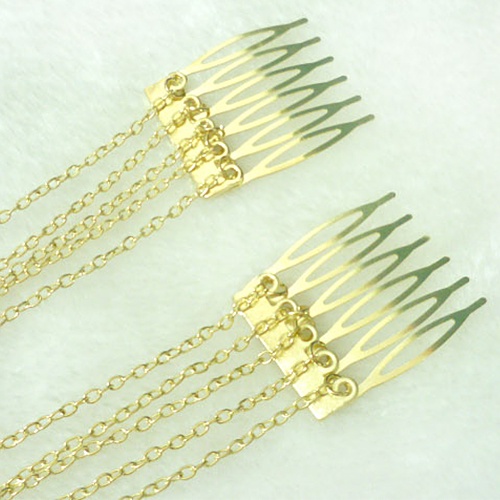 Lược cài tóc đính đá thời trang thanh lịch dành cho nữ