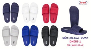 Dép quai ngang đế đúc siêu nhẹ nam nữ
