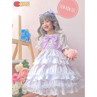 🎠ĐẦM công chúa ALICE IN WONDERLAND LOLITA cho bé gái🎠 (kèm cài tóc)