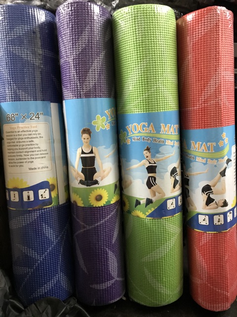 Thảm Tập Yoga PVC PROCARE dày 6cm tặng kèm túi đựng cao cấp 50k