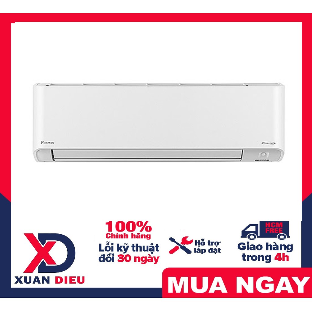 Máy lạnh Daikin FTKZ50VVMV (2.0Hp) Inverter-công nghệ Streamer giúp ngăn chặn vi khuẩn-GIAO HÀNG MIỄN PHÍ HCM
