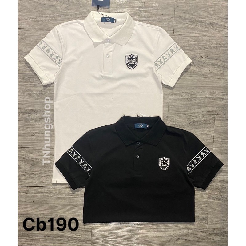 ÁO THUN TRỤ NAM - ÁO POLO HOẠ TIẾT LOGO ĐỘC ĐÁO CÓ 1 KHÔNG 2 - VẢI COTTON THOÁNG MÁT