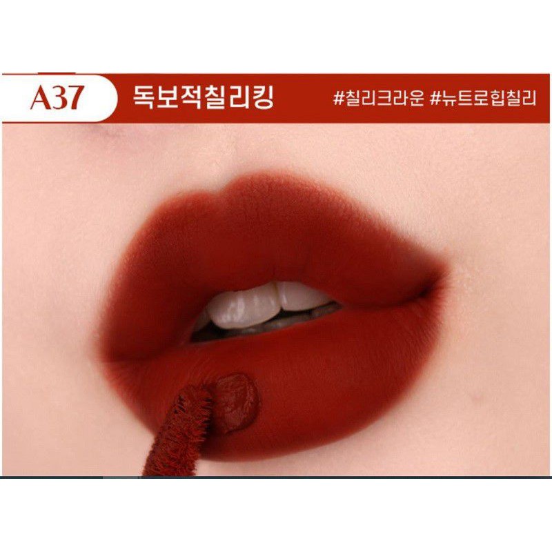 Black Rouge A37 Màu đỏ nâu đất Mềm Mịn Như Lụa