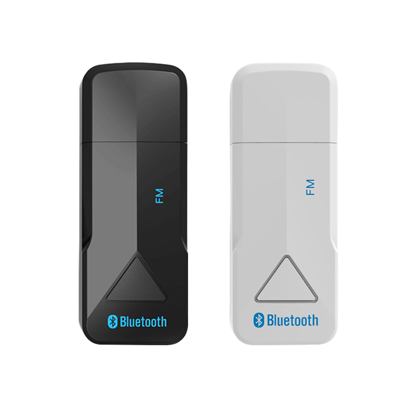 Máy thu Bluetooth trên xe ô tô aux radio không dây usb loa âm thanh chuyển đổi fm Launcher 5.0 kết nối điện thoại di độn
